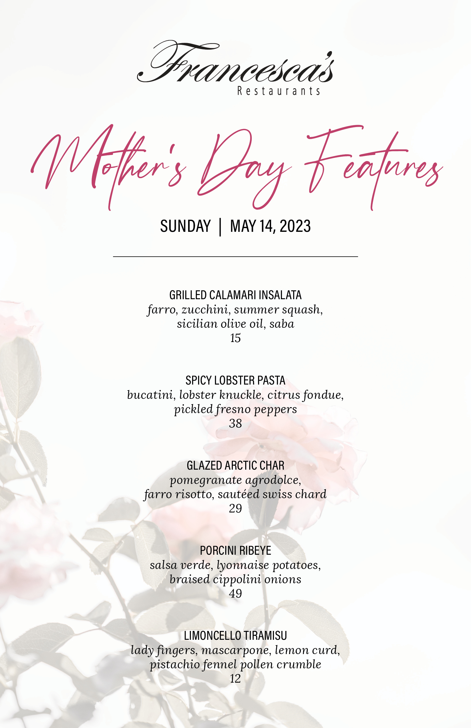 Mother's Day Mia Francesca